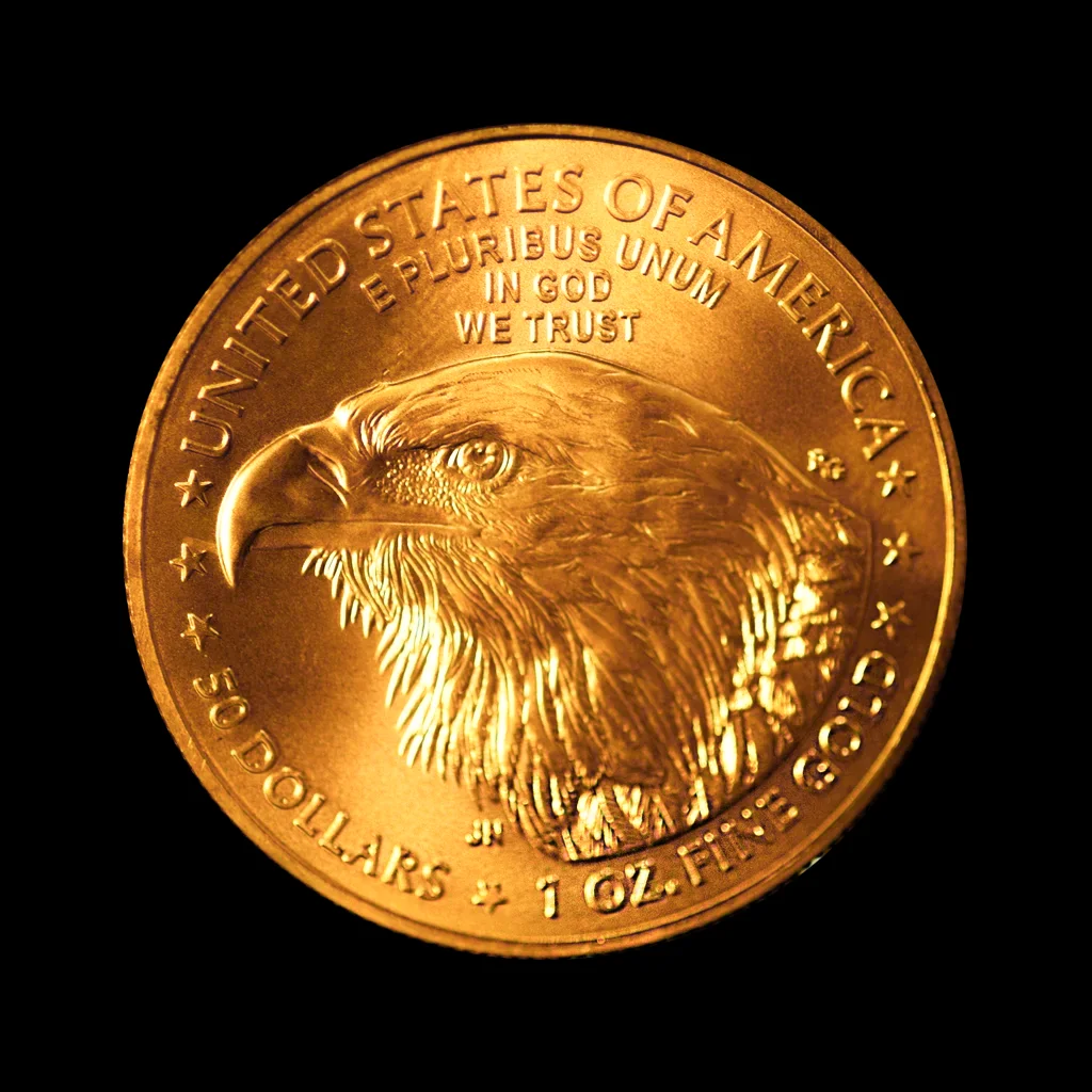 1 oz American Gold Eagle Mint Tube 2026 (BU) - Image 3