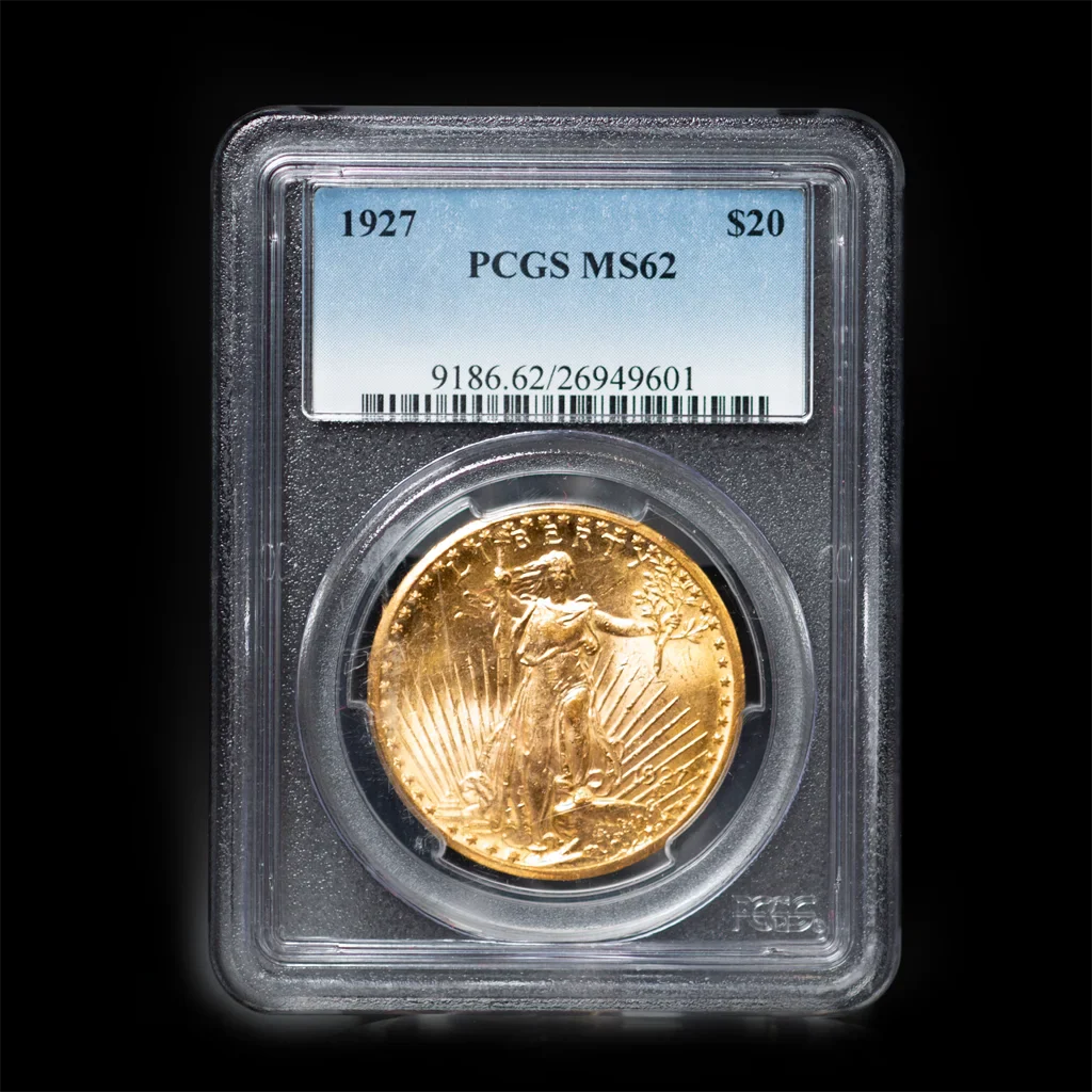 $20 U.S. Gold Saint-Gaudens NGC62 - Image 3