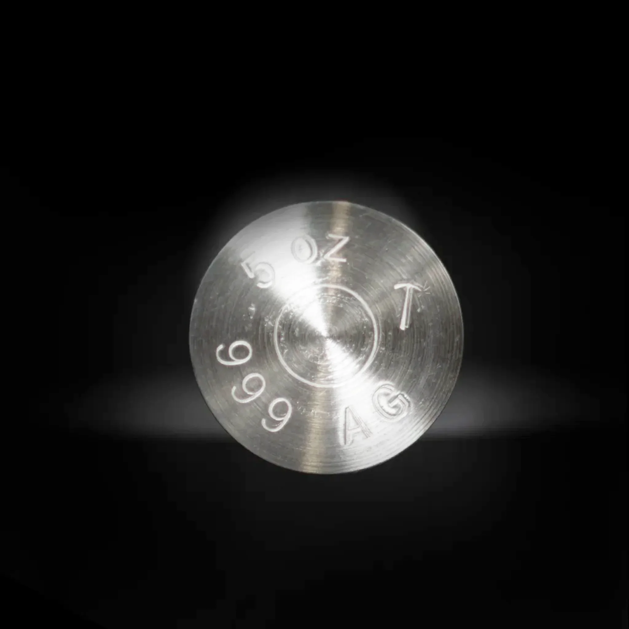 5oz Silver Bullet Shotgun Shell Replica - Image 3