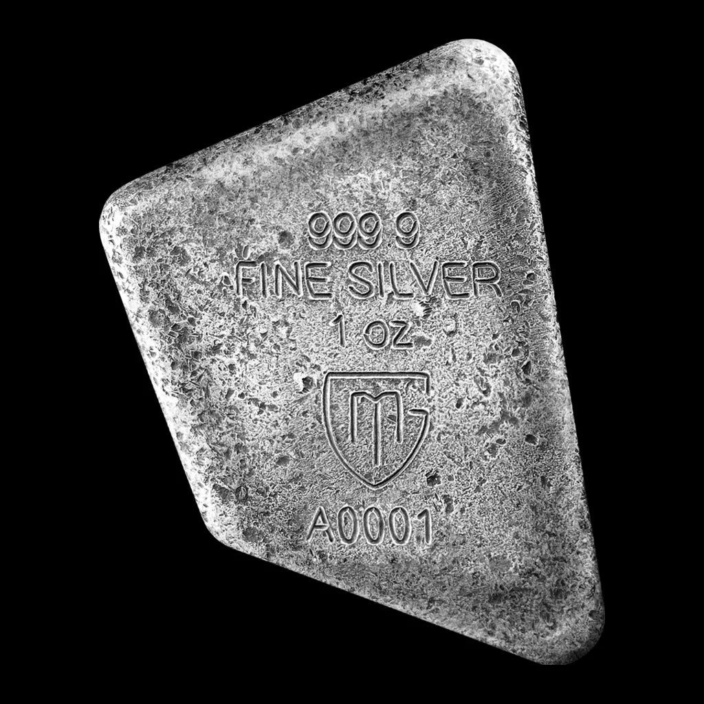 Germania Mint 1 oz Cast Silver Bar Rune Series - ANSUZ - Image 3