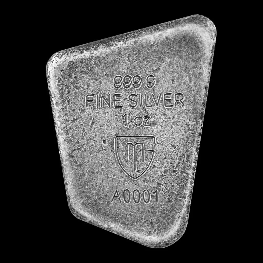 Germania Mint 1 oz Cast Silver Bar Rune Series - FEHU - Image 3