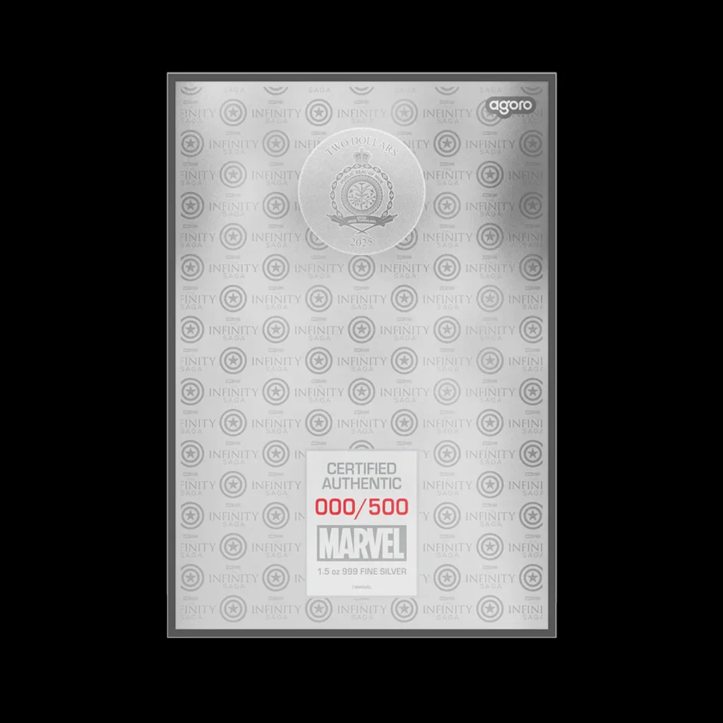 Marvel Infinity Saga - Captain America: Civil War - 1.5 oz 8.5 X 12.5 Inches Silver Foil (2025, Limited to 500) - Image 3